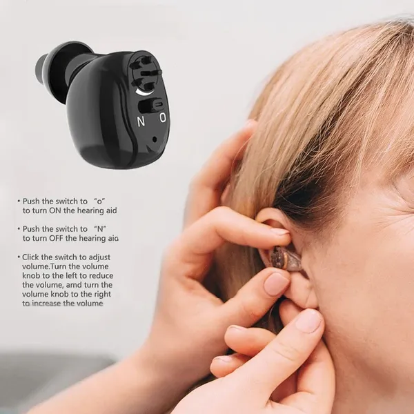 Axon K-87 Rechargeable ITE Hearing Aids – View 2