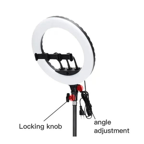 JMARY FM-14R Photography Light 14-inch Live Streaming Ring Light – View 2
