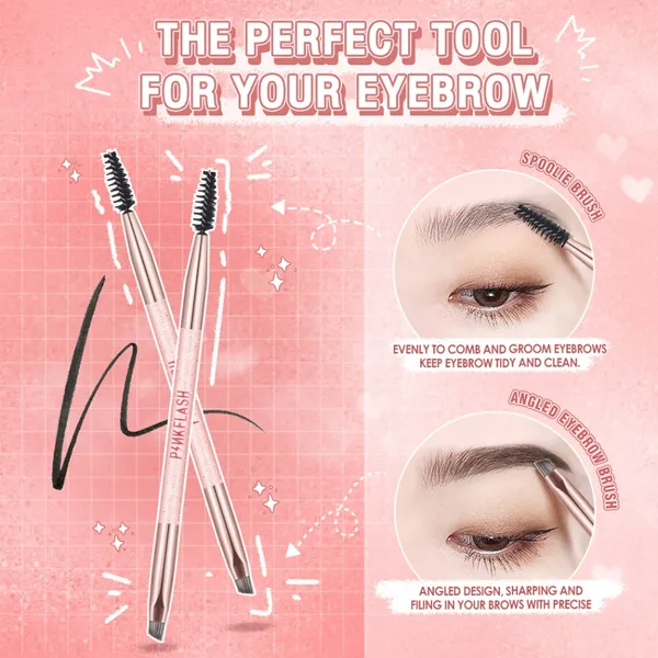 PINKFLASH PF-T04 Duo Waterproof Eyebrow Pencil 1 Piece – View 4
