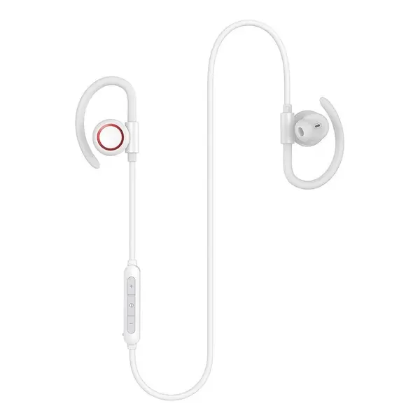 Baseus Encok S17 Wireless Bluetooth Sports Earphone – Color: White – View 2