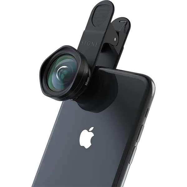 SKYVIK CL-WA16 Wide Angle Lens for Vlogging and creators Black Mobile Phone Lens – View 2