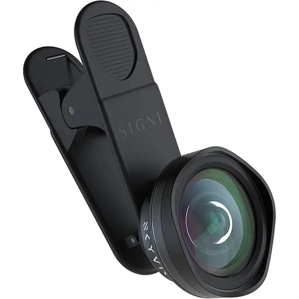 SKYVIK CL-WA16 Wide Angle Lens for Vlogging and creators Black Mobile Phone Lens – View 1