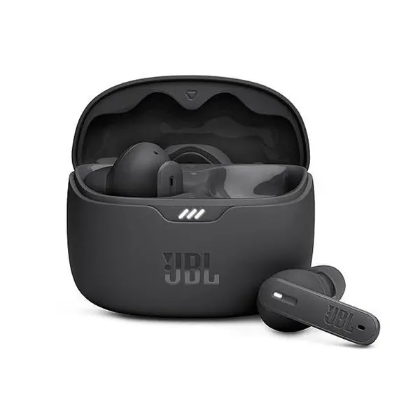 JBL Tune Beam True Wireless Earbuds – Color: Black – View 1