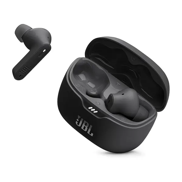 JBL Tune Beam True Wireless Earbuds – Color: Black – View 2