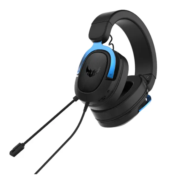 ASUS TUF Gaming H3 7.1 Gaming Headphone – Color: Blue – View 2