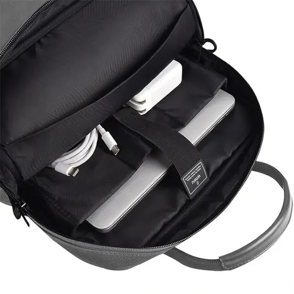 Wiwu Alpha Vertical Layer 11 inch Multicolor Laptop Bag – Color: Gray – View 3
