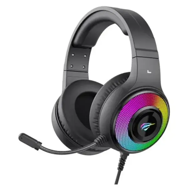 Havit H2042d Gamenote RGB Wired Gaming Headphone – View 2