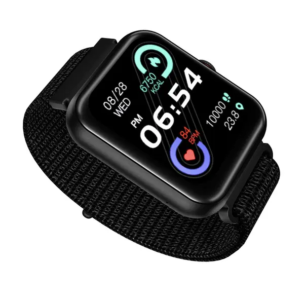Walton TICK WSWE Voice Assistant Smart Watch – Color: Black – View 2