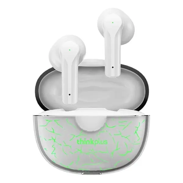 Lenovo ThinkPlus XT95 Pro True Wireless Earbuds – Color: White – View 1