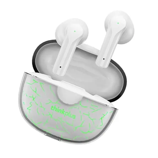 Lenovo ThinkPlus XT95 Pro True Wireless Earbuds – Color: White – View 2