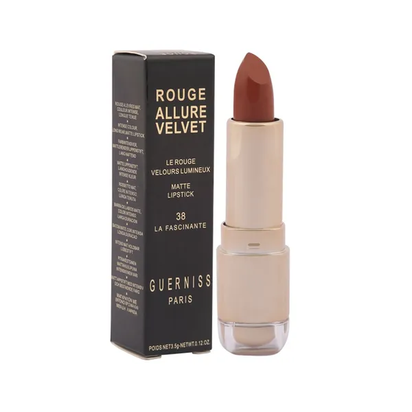 Guerniss GS029 Velvet Matte Long Lasting Lipstick for Women 3.5gm – View 4