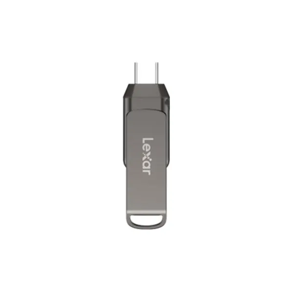 Lexar JumpDrive Dual Drive D400 64GB USB 3.1 Type-C Pen Drive – Storage Capacity: 64 GB – View 2