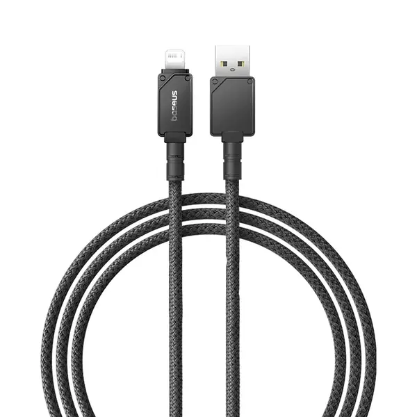 Baseus Unbreakable Series 1m USB to Lightning 20W Fast Charging Cable – View 1