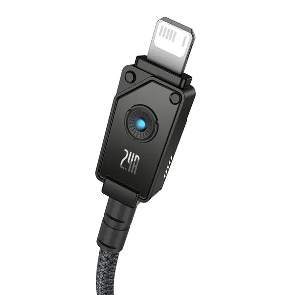 Baseus Unbreakable Series 1m USB to Lightning 20W Fast Charging Cable – View 2