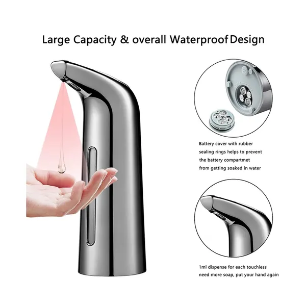 Automatic Sensor Liquid Soap Dispenser Touchless 400Ml – View 3
