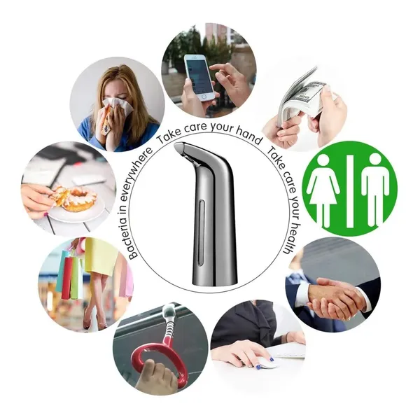 Automatic Sensor Liquid Soap Dispenser Touchless 400Ml – View 5