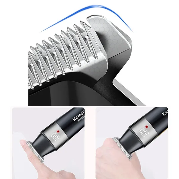 Kemei KM 591 Professional Steel Blade Small Hair Trimmer – View 5