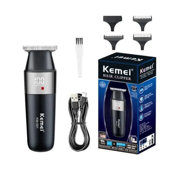 Kemei KM 591 Professional Steel Blade Small Hair Trimmer – View 7