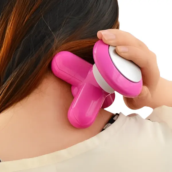 Compact Mimo Multi-Zone Body Vibration Massager in Random Colors – Color: Pink – View 2