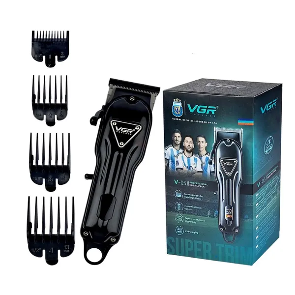 VGR V-051 Digital Display Professional Cordless Hair Clipper Trimmer for Men – View 5