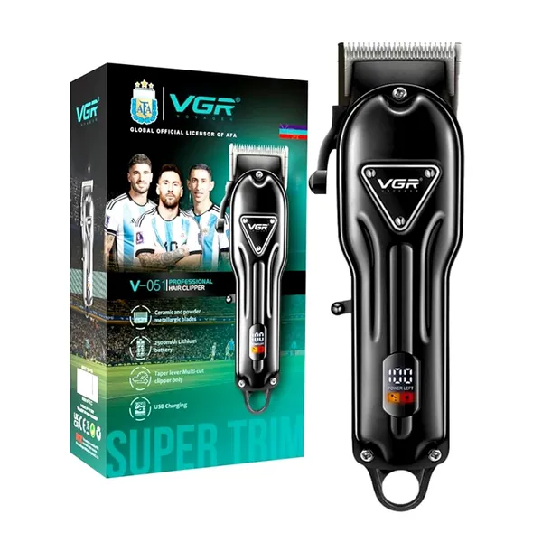 VGR V-051 Digital Display Professional Cordless Hair Clipper Trimmer for Men – View 6