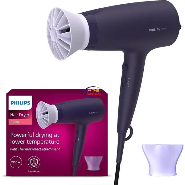 Philips BHD340 Essential Care Hair Dryer for Women – View 5