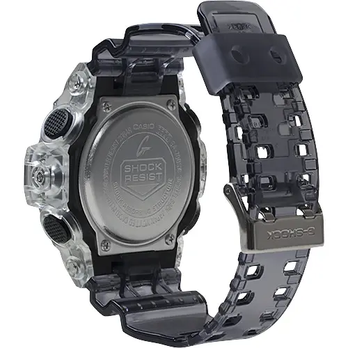 Casio GA-700SK-1A G-Shock Ethereal Skeleton Translucent Multipurpose Men's Watch – Dial Color: White, Strap Color: Black – View 6