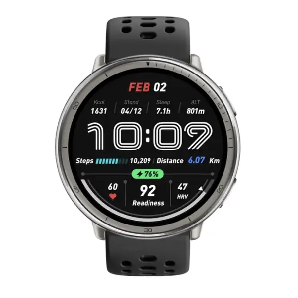 Amazfit Active 2 Bletooth Calling Smartwatch – Color: Black – View 2