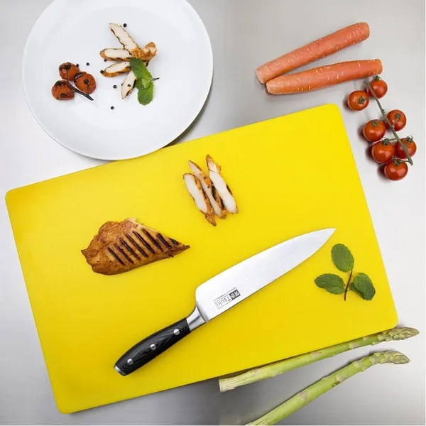 IHW L50351G Multi Color Chopping Board (50x34x1.0) Cm  – Color: Yellow – View 4