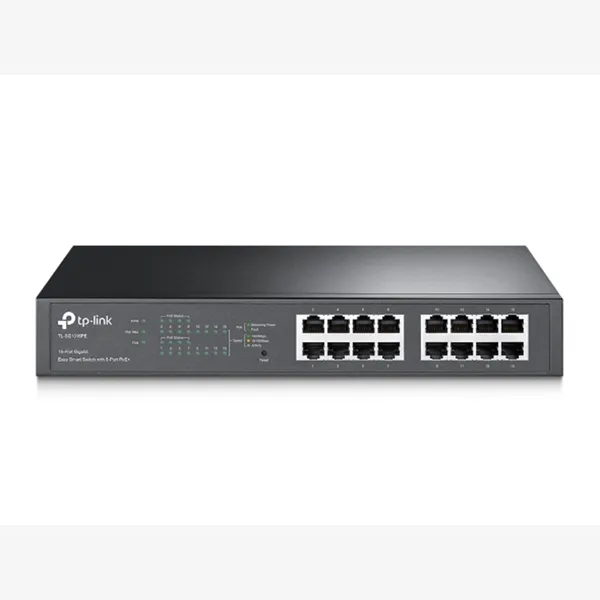  TP-LINK TL-SG1016PE 16-Port Gigabit Easy Smart Switch – View 1