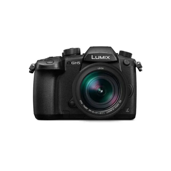 Panasonic Lumix GH5 20.3MP 4K Wi-Fi Bluetooth Touchscreen 12-60mm Lens Mirrorless Camera – View 1