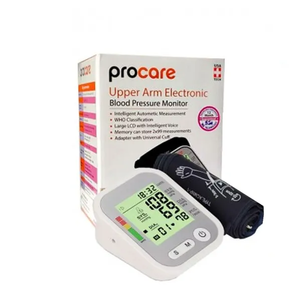 Procare Digital Electronic Blood Pressure Machine – View 1