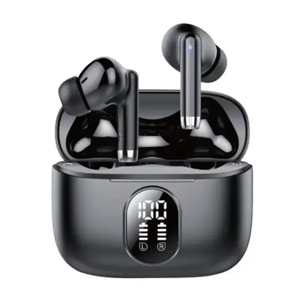 GEEOO T2 Digital Display True Wireless TWS Earbuds – View 1