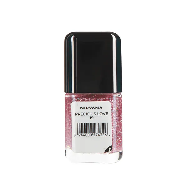 Nirvana Color Glitter Nail Enamel Precious Love 19 Nail Polish – View 4