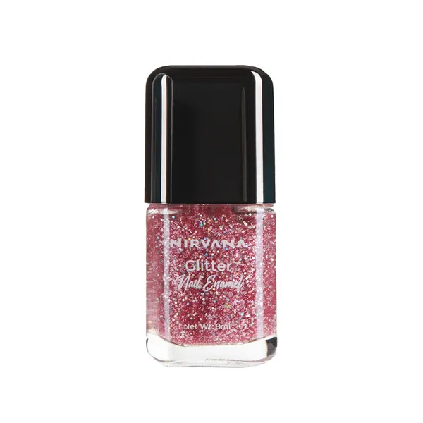 Nirvana Color Glitter Nail Enamel Precious Love 19 Nail Polish – View 1