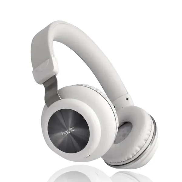 HAVIT H2263d 3.5mm Wired Music Headphone – Color: White – View 2