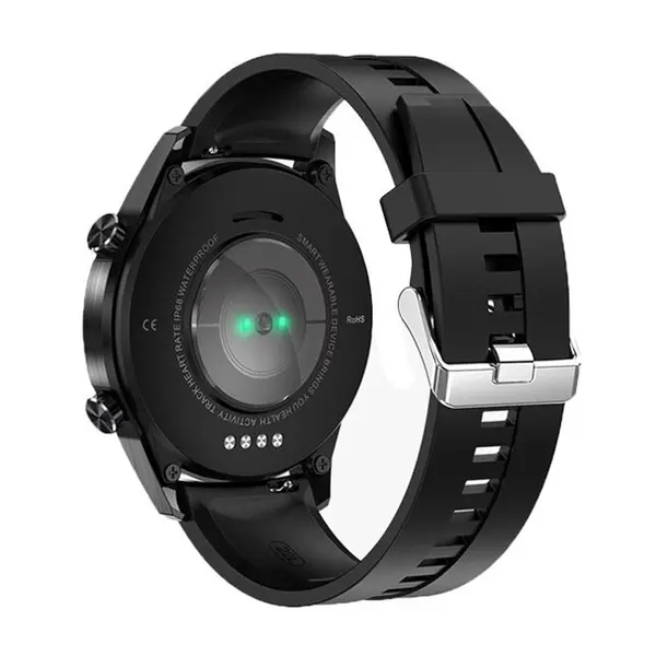 Microwear L13C Bluetooth Calling Smartwatch – Color: Black – View 3