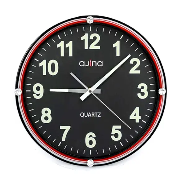 Ajina Casino Classic And Elegant Digit Round Wall Clock – View 1