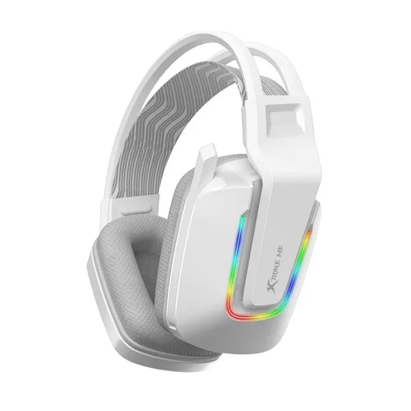 Xtrike Me GH-712 RGB Wired Gaming Headphone – Color: White – View 2
