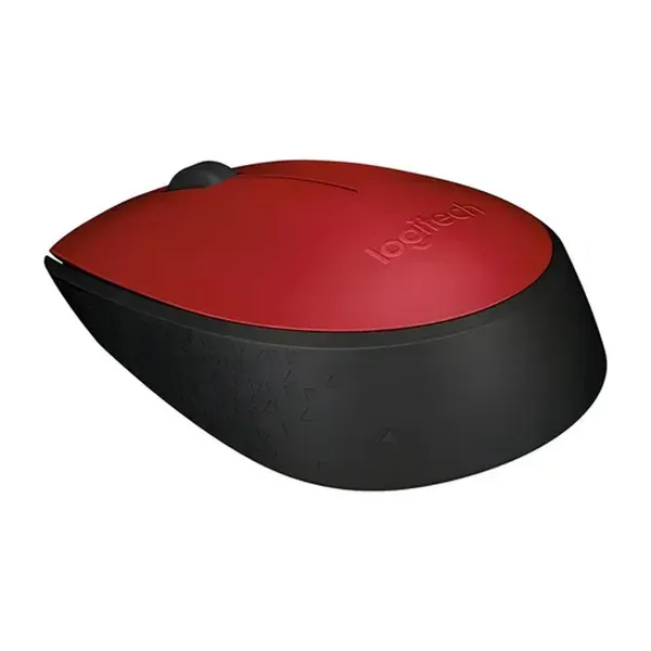 Logitech M170 Wireless Optical Mouse – Color: Red – View 2