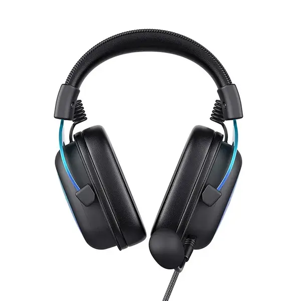 Havit Gamenote H2002U Pro Wired USB 7.1 Gradient Gaming Headphone – Color: Blue – View 4