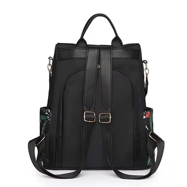 New Large Capacity Simple Style Anti-theft Women Backpack – View 3