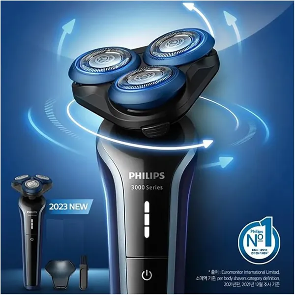 Philips S3608/10 Electric Shaver S3000 Series for Men Trimmer – View 2