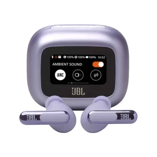 JBL Live Beam 3 NC TWS Earbuds – Color: Purple – View 1