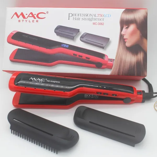 MAC Styler MC-3062 Professional Hair Straightener 750 degree LCD Display – View 4