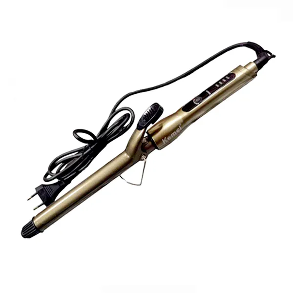 Kemei KM-9942 Style Care Essential Perfect Hair Curler for Women – Color: Bronze – View 1
