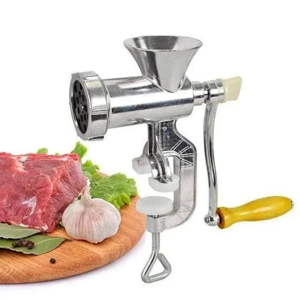 Crank Aluminum Alloy Noodle Making Gadgets Home Sausage Kitchen Tools Pasta Maker Meat Grinder Mincer – View 3