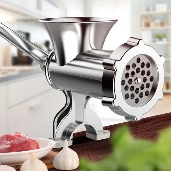 Crank Aluminum Alloy Noodle Making Gadgets Home Sausage Kitchen Tools Pasta Maker Meat Grinder Mincer – View 5