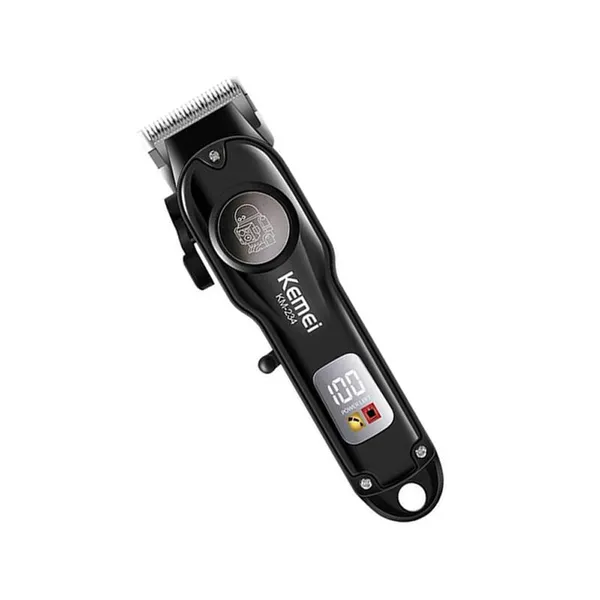 Kemei KM-234 Professional Beard & Hair Clipper Trimmer – Color: Black – View 2