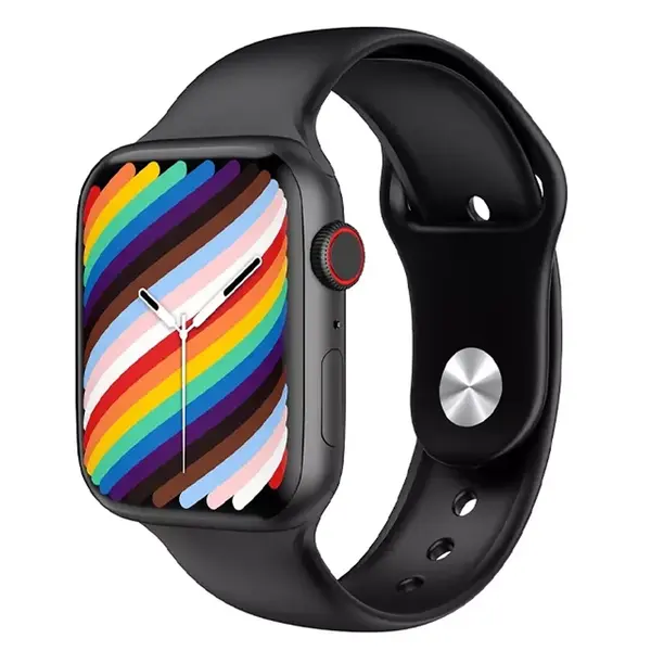 Microwear W17 Bluetooth calling Smart Watch – Color: Black – View 3